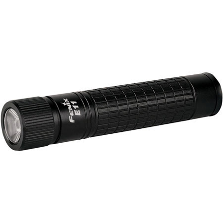 Fenix E11 105 Lumens Cree XP-E LED Flashlight, 50,000 Hours Max Lifespan, 8.5 Hours Max Run Time, Black