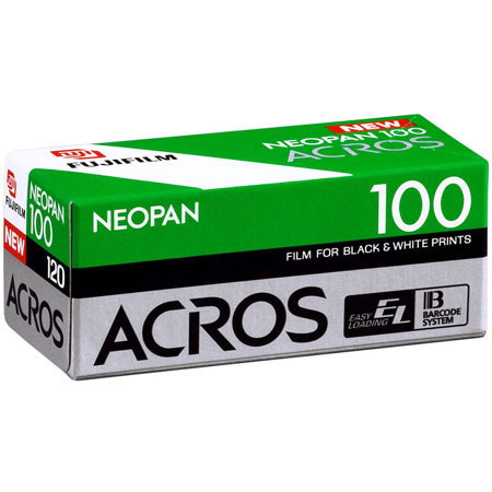 Fujifilm Neopan 100 Acros Black &amp; White Film ISO 100, 120 Size image