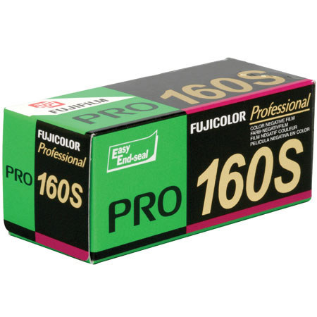 Fujifilm Fujicolor Pro 160S Color Negative Film, ISO 160, 220 Size USA image