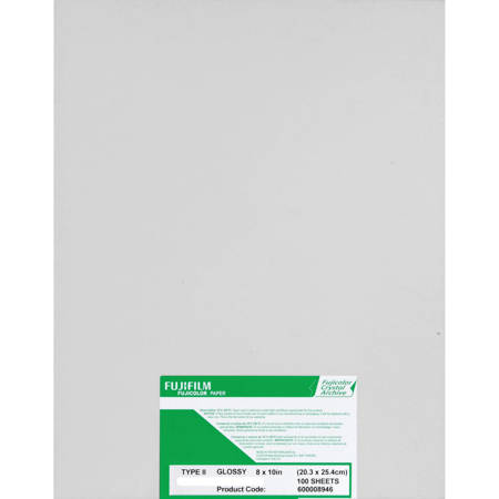 Fujifilm Fujicolor Crystal Archive Super Type C Color Enlarging Paper - 8x10" - 100 Sheets - Glossy Surface. image