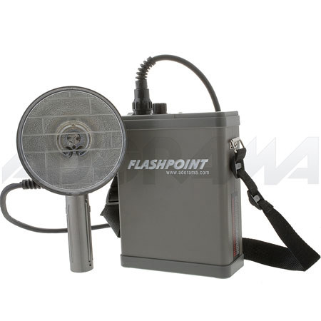 Flashpoint 400 w/s Battery Powered Flash Kit - with Power Dial-down image