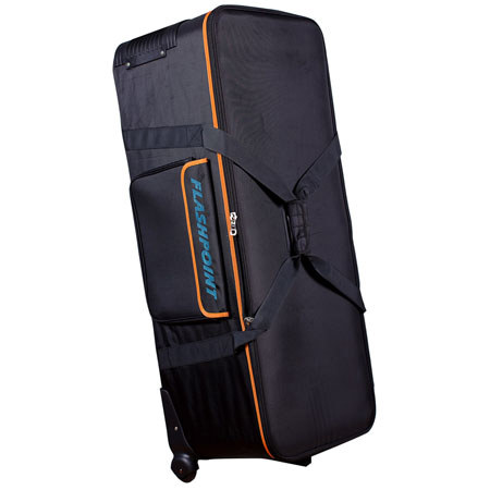 Flashpoint CS500 Power Pack Case, Universal Case with Moveable Dividers, Black. image