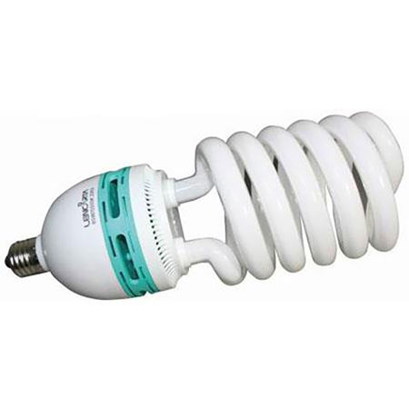 Flashpoint Spiral Fluorescent Bulb, 85 Watts, 5500k, Equivalent Output of 425 Watts, Fits Standard Household Sockets, E26 - E27 image
