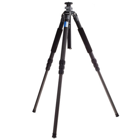 Flashpoint F-1128 Carbon Fiber Tripod, 4 Section Leg Set, Supports 9.9 lbs., Maximum Height 55&quot;. image