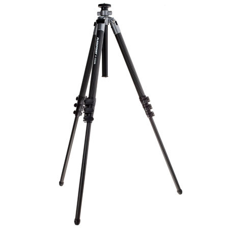 Flashpoint F-2328 Carbon Fiber Tripod, 4 Section Leg Set, Supports 24.2 lbs., Maximum Height 63". image