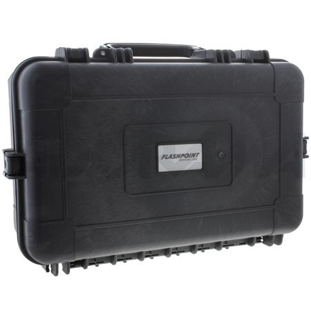 Flashpoint Water Tight Hard Case with Diced, Cubed Foam Insert, #UW1560 Interior Dimensions: 20-1/4" x 12-1/4" x 6-3/4" Black image