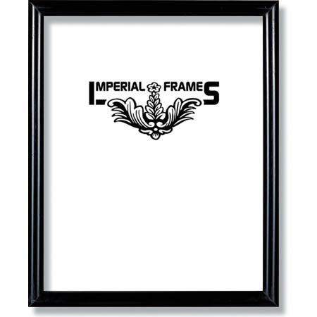 Imperial Frames Regency, Wood Picture Frame for a 12" x 18" Photograph, Color: Black, image