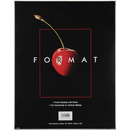 MCS Plastic Format Frame for a 5" x 7" Photograph, Color; White image