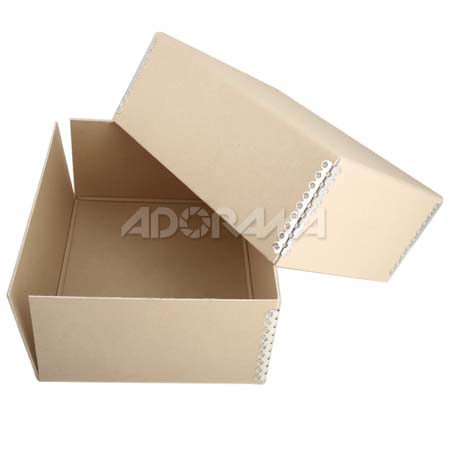 Adorama Archival 5" x 7" Print Storage Box, Drop Front Design, 5 1/2" x 7 1/2" x 3" image