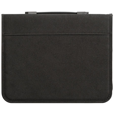Prat Paris Start 3 Presentation Portfolio Case, Zippered Multi-ring Binder with Ten 11" x 14" Archival Sheet Protectors, Cover Color: Black. image