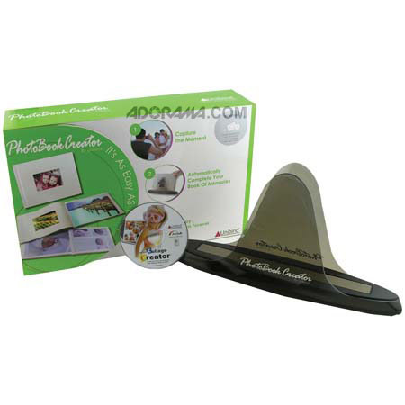 Unibind PhotoBook Creator Kit with PhotoBook Creator, 8.5&quot; x 11&quot; Black Landscape Album &amp; PhotoBook Layout Software. image
