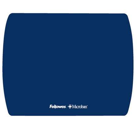 Fellowes Microban Ultra Thin Mouse Pad, Sapphire