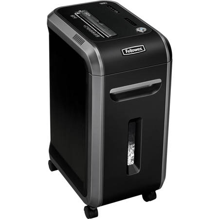 Fellowes Intellishred SB-99Ci Cross Cut Shredder, 12fpm Shred Speed, 17 Sheets Capacity, Black/ Dark Silver