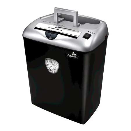 Fellowes Powershred PS-67CS Confetti-Cut Shredder, 8 Sheets at Once / 11 Ft/Min - 6 Gallon Basket image