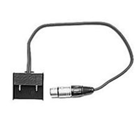 Frezzi 9442 Adaptor Cable, XLR-4(F) to Brick Type Battery, 18" Long Cable