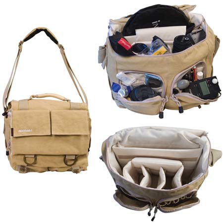 Adorama Safari Graphic Bag - Medium Shoulder Attache' Style Bag image