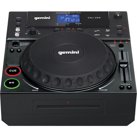 Gemini CDJ-250 Tabletop Media Player