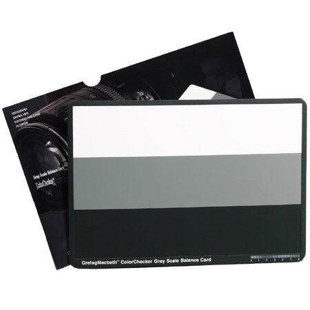 X-Rite ColorChecker Custom Grayscale Card, 8.5" x 11.5" image