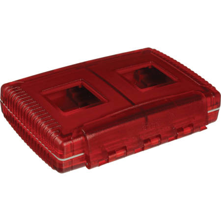 Gepe Extreme Card Safe for 4 Memory Cards (CF, SC, SM, MS, MMC) Polyethylene, Red image