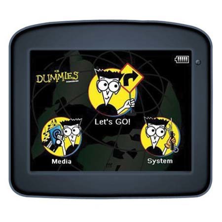 Maylong &quot;GPS Navigation For Dummies&quot; FD-250 Car GPS Navigation Unit with 3.5&quot; Touch Screen Display and Pre-loaded Map image