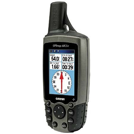 Garmin GPSMAP 60CSx, &quot;X&quot;-treme Handheld Mapping GPS Receiver with 64 MB Micro SD Card and USB Interface image