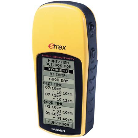 Garmin eTrex H, Basic Handheld GPS Navigation System with HS, a High Sensitivity Receiver. image