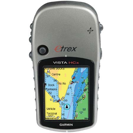 Garmin eTrex Vista HCx, Handheld GPS Navigation System with HS Receiver, 1000 Waypoints, microSD Card Slot image