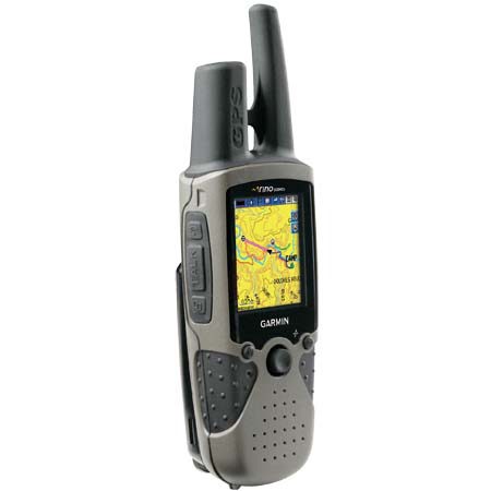 Garmin Rino 530HCx, Handheld 2-Way Radio Enabled HS GPS Navigation System, FRS/GMRS Capability, with Altimeter &amp; Compass, and NOAA Weather Radio, microSD Card Slot image