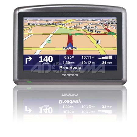 TomTom ONE XL-S Portable GPS Car Navigation System with Text to Speech &amp; Large 4.3" Touchscreen LCD Display - Refurbished image