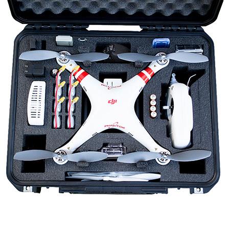 Go Professional Cases XB-DJI-FPV Phantom Case with Tablet Space