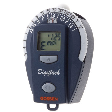Gossen Digiflash Ultra Compact Digital &amp; Analog, Flash and Ambient Light Meter image