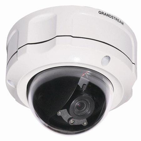 Grandstream Networks Fixed Dome IP66 Video Surveillance Camera, 1.2MP, 720p, Vandal-Resistant/Weather-Proof