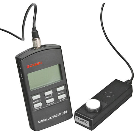 Gossen Mavolux 5032B - Digital Footcandle/Lux Meter