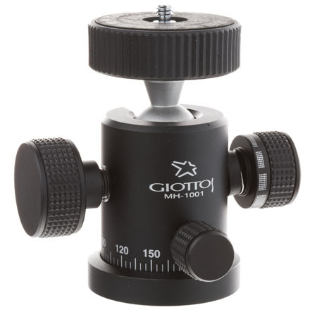 EAN 4715412060035 product image for Giottos MH-1001 Medium Ball Head with Independent Panning Lock - Supports 17.6 l | upcitemdb.com