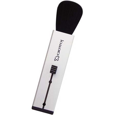 Giottos Retracting 2 Position Goats Hair Brush, 3.5&quot; x 0.6&quot; x 1.2&quot; image