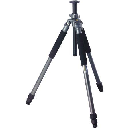 Giottos MT-7261, 3 Section Lava Series, Universal Tripod Legs, Supports up to 17.6 lbs., Maximum Height 66", Metallic Color image