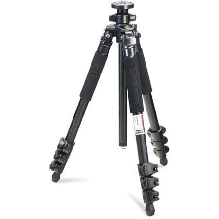 Giottos MTL 9240B 4-Section Compact Aluminum Tripod with Classic Ball Head, Maximum Height 47", Supports 6.6 lbs. image