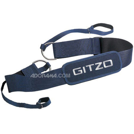 Gitzo Deluxe Tripod Carrying Strap with Adjustable Non-slip Pad, Color Black image