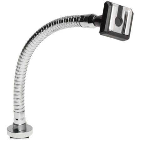 Hakuba Flexible Strobe Extension, Flexible Metal Hot Shoe Male to Hot Shoe Female Extension for Small Flashes, image