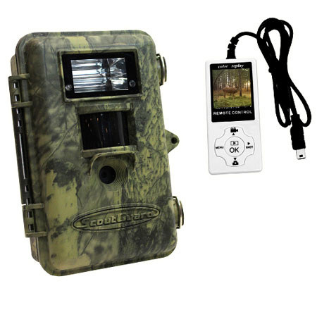 HCO ScoutGuard SG565FV Digital Trail Camera, 5MP, F=3.0mm Lens, 45' Flash Range, 30' Detection Range