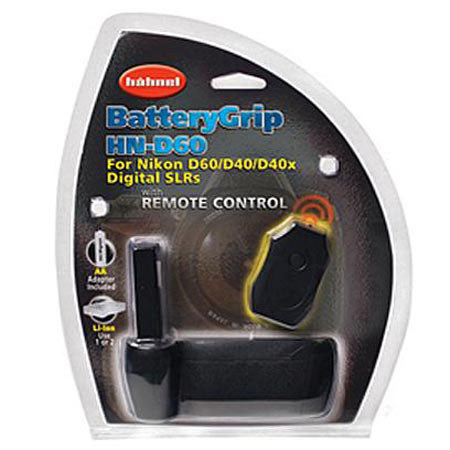 Hahnel Battery Grip with Infrared Remote for Nikon D40 &amp; D40x Digital Camera image