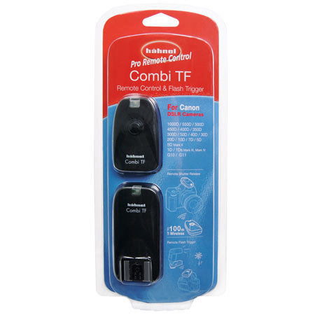 Hahnel Combi TF Pro 2.4 GHz Timer/Remote Control for Canon DSLR Cameras and Flash' 300' Range image