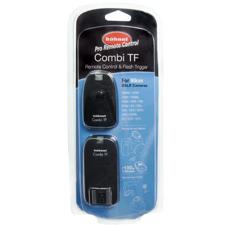 Hahnel Combi TF Pro 2.4 GHz Timer/Remote Control for Nikon DSLR Cameras and Flash' 300' Range image