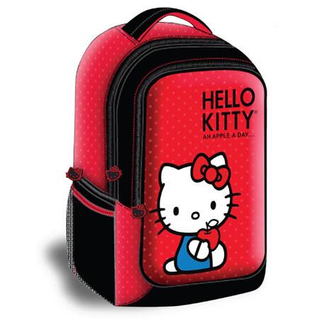 UPC 077283053771 product image for Hello Kitty KT4337R Backpack Style 15.4" Laptop Case, Red | upcitemdb.com