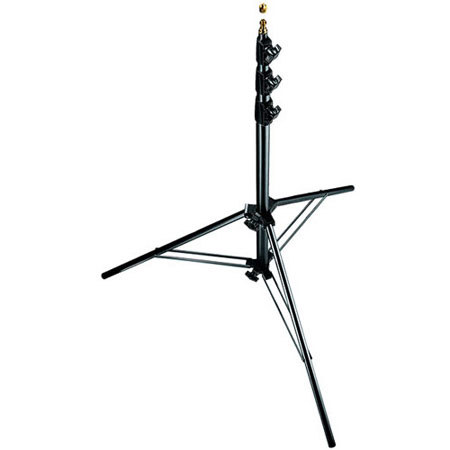 Hensel Aluminum Stand III, Three Sections 8' (2.4m), Black