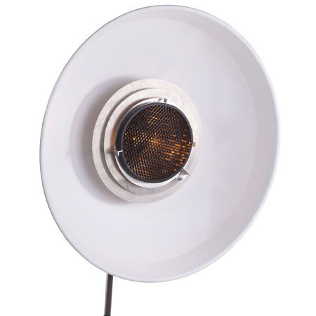 Hensel AC Beauty Dish Reflector Kit, with Honeycomb Grid and Soft Storage Bag. image