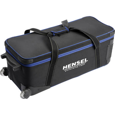Hensel Softbag VIII, Deluxe Light System Padded Carrying Case with Wheels, Black