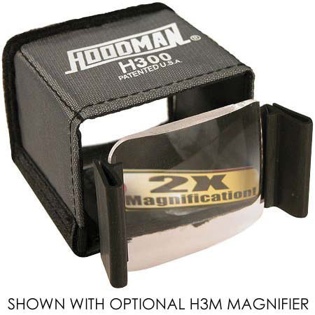Hoodman Universal Hood for 2.5 to 3" LCD Viewing Screens image