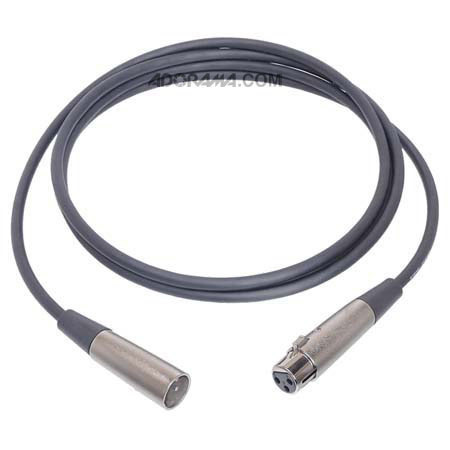 Hosa 25' 3-Pin XLR Male to 3-Pin XLR Female Microphone Cable with 4 Inner Conductors