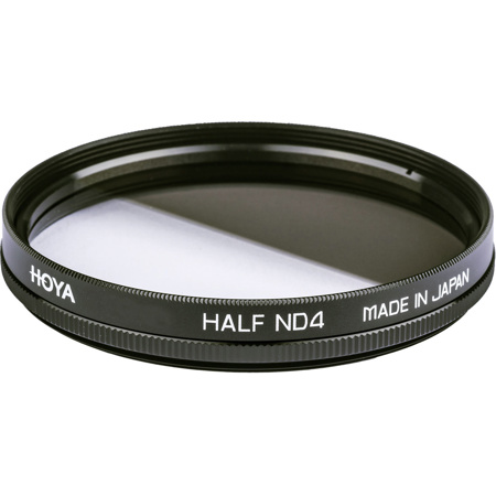 Hoya 58mm Half Neutral Density (ND) 4x Glass Filter image